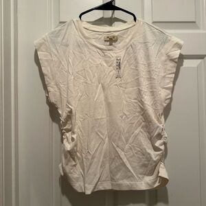 Madewell Off-White Short Sleeve Tee